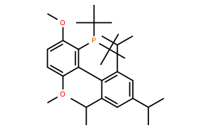 2-二叔丁基膦-2',4',6'-三异丙基-3,6-二甲氧基-1,1'-联苯