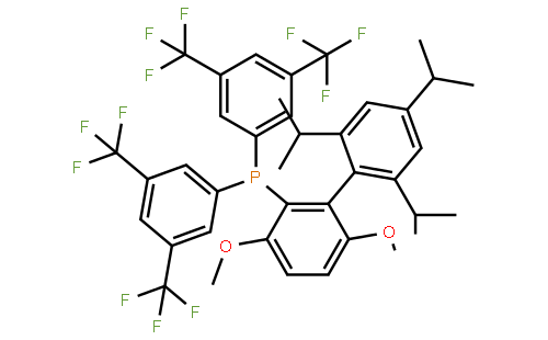 双[3,5-双(三氟甲基)苯基][3,6-二甲氧基-2',4',6'-三异丙基[1,1'-联苯]-2-基]膦