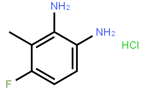 4-Fluoro-3-methylbenzene-1,2-diamine hydrochloride
