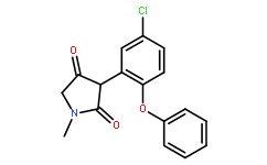 2,4-Pyrrolidinedione,3-(5-chloro-2-phenoxyphenyl)-1-methyl-