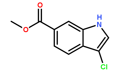 methyl 3-chloro-1H-indole-6-carboxylate