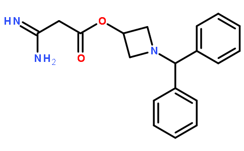 3-氨基-3-亚氨基丙酸-1-二苯甲基环丁胺-3-酯