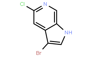 3-溴-5-氯-1H-吡咯并[2,3-c]吡啶