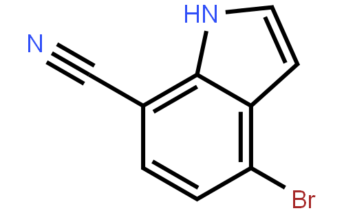 4-Bromo-1H-indole-7-carbonitrile