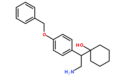 1-(2-Amino-1-(4-(benzyloxy)phenyl)ethyl)cyclohexanol