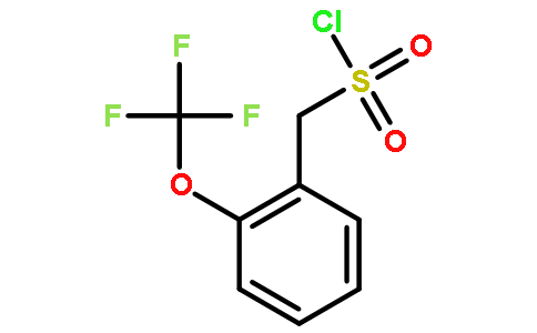 2-(Trifluoromethoxy)benzylsulphonyl chloride