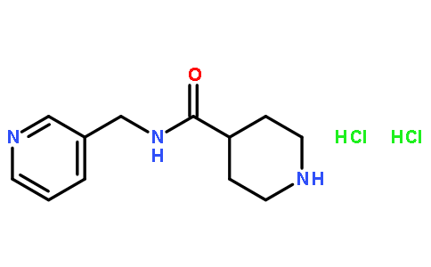 N-(Pyridin-3-ylmethyl)piperidine-4-carboxamide dihydrochloride