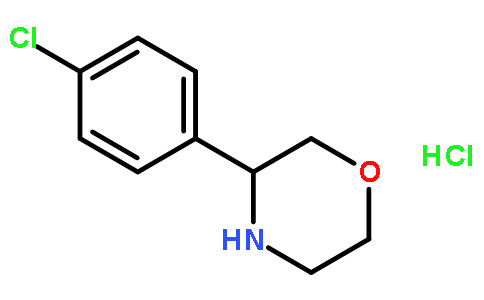 3-(4-chlorophenyl)morpholine;hydrochloride