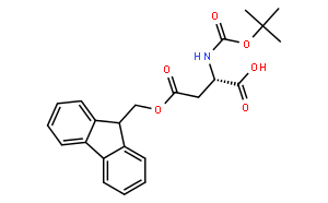 Boc-L-天门冬氨酸β-9-芴甲氧羰酰甲酯
