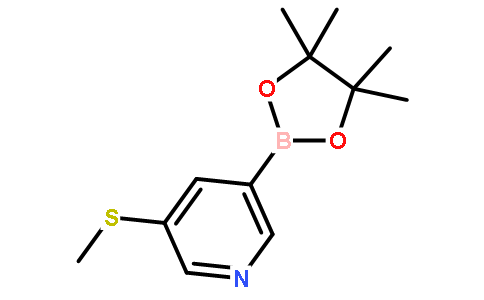 5-(Methylthio)pyridine-3-boronic acid pinacol ester