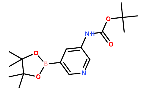 3-(BOC-氨基)吡啶-5-硼酸频哪醇酯