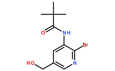 N-(2-BROMO-5-(HYDROXYMETHYL)PYRIDIN-3-YL)PIVALAMIDE