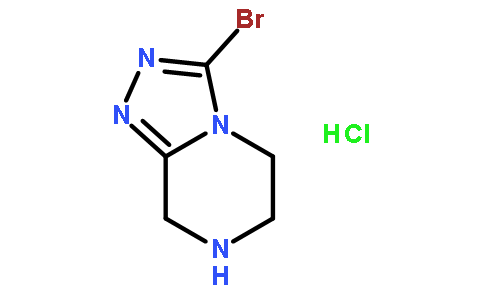3-Bromo-5,6,7,8-tetrahydro-[1,2,4]triazolo[4,3-a]pyrazine hydrochloride