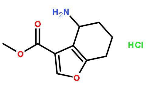 Methyl 4-amino-4,5,6,7-tetrahydrobenzofuran-3-carboxylate hydrochloride