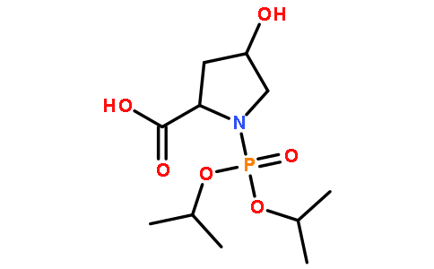 (2S,4R)-1-(Diisopropoxyphosphoryl)-4-hydroxypyrrolidine-2-carboxylic acid
