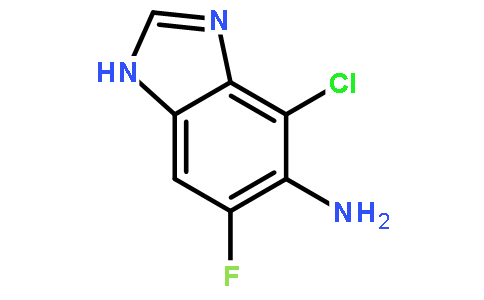 4-Chloro-6-fluoro-1H-benzo[d]imidazol-5-amine