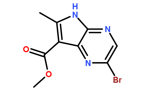 Methyl 2-bromo-6-methyl-5H-pyrrolo[2,3-b]pyrazine-7-carboxylate