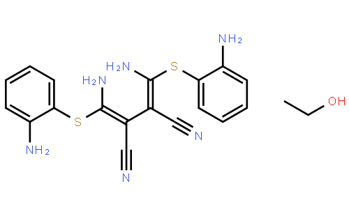 2,3-双[氨基[(2-氨基苯基)硫]亚甲基]丁二腈乙醇盐
