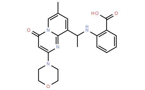 2-[[(1R)-1-[7-甲基-2-(4-吗啉)-4-氧代-4H-吡啶并[1,2-a]嘧啶-9-基]乙基]氨基]苯甲酸