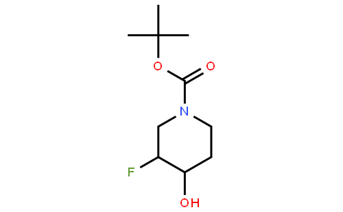 tert-butyl (3S,4R)-3-fluoro-4-hydroxy-piperidine-1-carboxylate