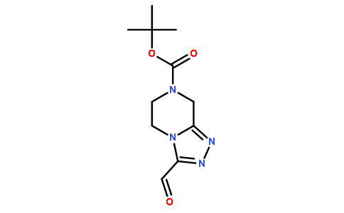 tert-Butyl 3-formyl-5,6-dihydro-[1,2,4]triazolo[4,3-a]pyrazine-7(8H)-carboxylate