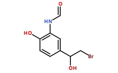 Formamide, N-[5-(2-bromo-1-hydroxyethyl)-2-hydroxyphenyl]-