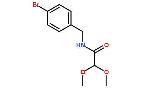 N-(4-溴苄基)-2,2-二甲氧基乙酰胺