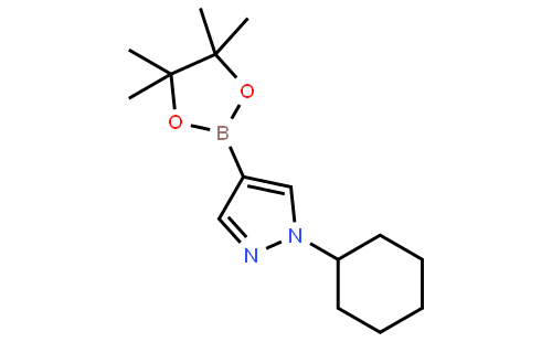 1-Cyclohexyl-4-(4,4,5,5-tetramethyl-1,3,2-dioxaborolan-2-yl)-1H-pyrazole