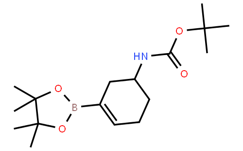 tert-Butyl (3-(4,4,5,5-tetramethyl-1,3,2-dioxaborolan-2-yl)cyclohex-3-en-1-yl)carbamate