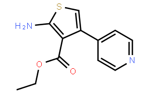 Ethyl 2-amino-4-(4-pyridyl)thiophene-3-carboxylate
