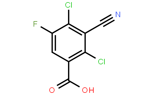 2,4-Dichloro-3-cyano-5-fluorobenzoic acid