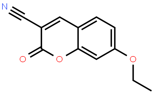 3-氰基-7-乙氧基香豆素, 用于荧光