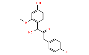 1-羟基-1-(4-羟基-2-甲氧基苯基)-3-(4-羟基苯基)-2-丙酮,methoxyphenyl)