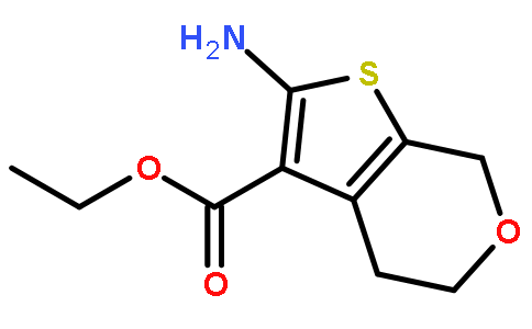 2-AMINO-4,7-DIHYDRO-5H-THIENO[2,3-C]PYRAN-3-CARBOXYLIC ACID ETHYL ESTER