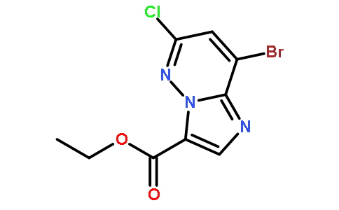 ethyl 8-bromo-6-chloroimidazo[1,2-b]pyridazine-3-carboxylate