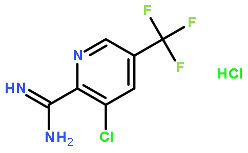 3-chloro-5-(trifluoromethyl)picolinimidamide hydrochloride