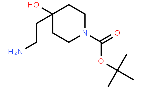 4-(2-氨基乙基)-4-羟基哌啶-羧酸叔丁酯