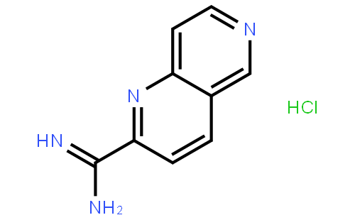 1,6-Naphthyridine-2-carboximidamide hydrochloride