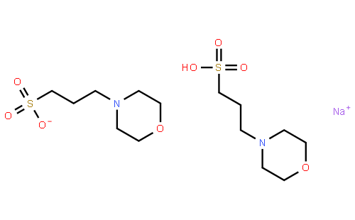 3-(N-吗啡啉)乙磺酸半钠盐