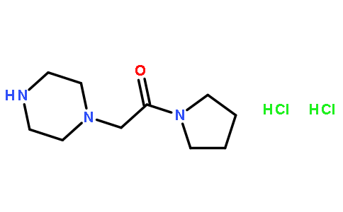 1-（吡咯烷基羰基甲基）哌嗪二盐酸盐