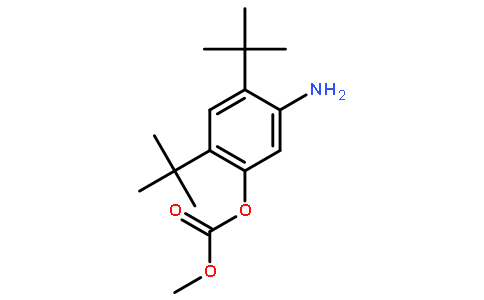 5-Amino-2,4-di-tert-butylphenyl methyl carbonate