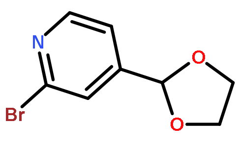 2-bromo-4-(1,3-dioxolan-2-yl)pyridine