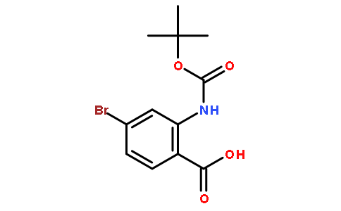 4-BROMO-2-([(TERT-BUTOXY)CARBONYL]AMINO)BENZOIC ACID