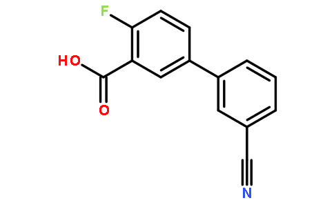 3'-Cyano-4-fluoro-[1,1'-biphenyl]-3-carboxylic acid