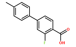 2-Fluoro-4-(4-methylphenyl)benzoic acid