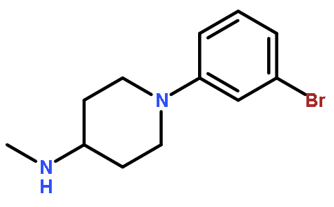 1-(3-Bromophenyl)-N-methyl-4-piperidine