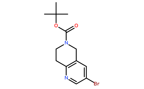 tert-Butyl 3-bromo-7,8-dihydro-1,6-naphthyridine-6(5H)-carboxylate