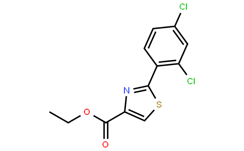 Ethyl 2-(2,4-dichlorophenyl)thiazole-4-carboxylate