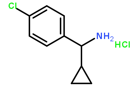 (4-chlorophenyl)-cyclopropyl-methanamine hydrochloride
