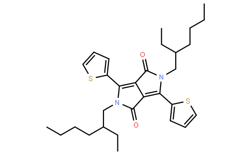 2,5-二(2-乙基己基)-3,6-二(噻吩基-2-)-吡咯并吡咯二酮